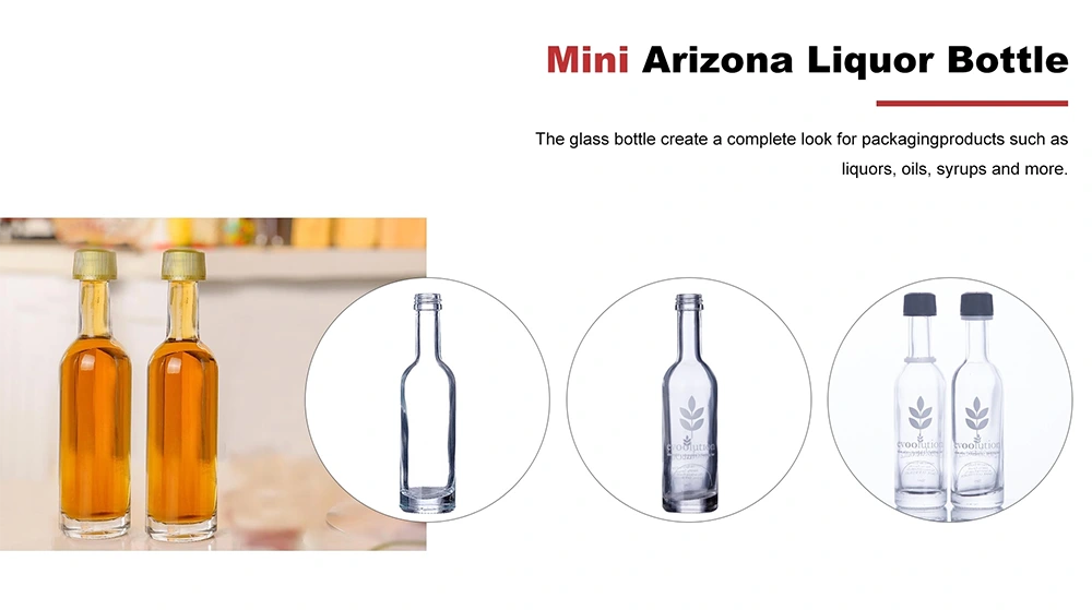 Arizona liquor bottle capacity options