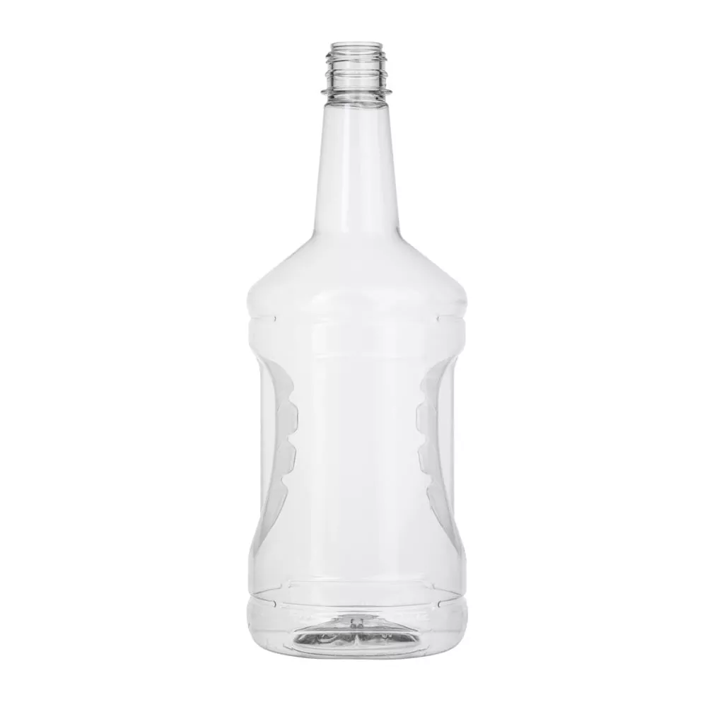 Buidéal PET 1.75 Lítear le Dearadh Grip Láimhseáil Taobh Eirgeanamaíochta